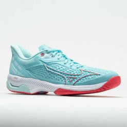 Mizuno Wave Exceed Tour 5 AC Women's Tanager Turpuoise/Paradise Pink -Holabird Sports Elegant Shop 117140 5