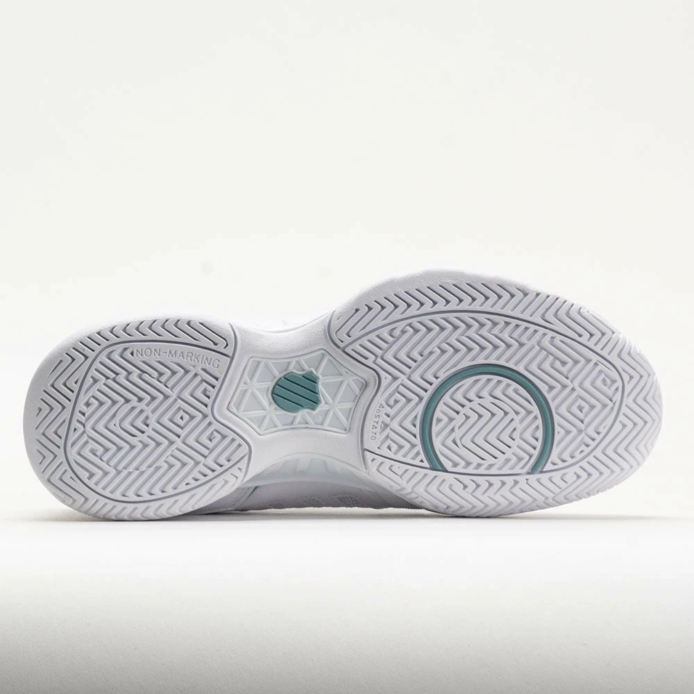 K-Swiss Bigshot Light 4 Women's White/Nile Blue/Desert Flower 6 K-Swiss Bigshot Light 4 Women's White/Nile Blue/Desert Flower - Image 4