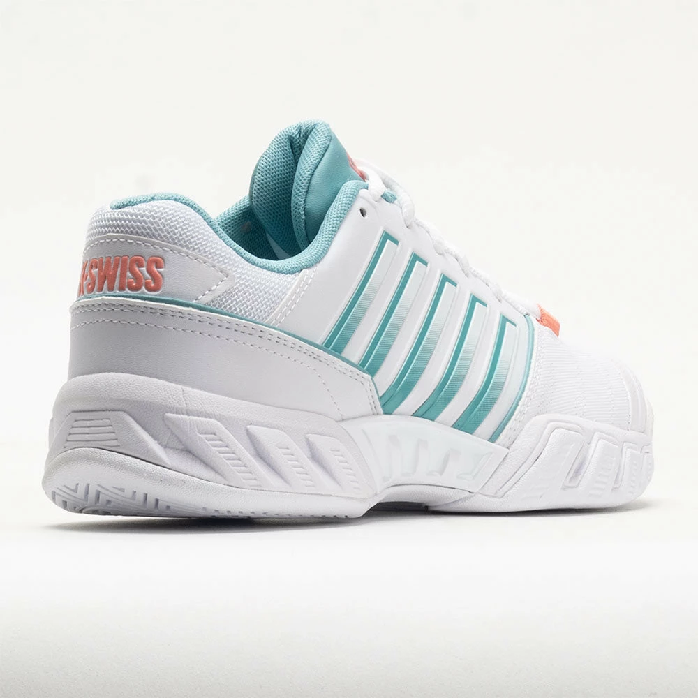 K-Swiss Bigshot Light 4 Women's White/Nile Blue/Desert Flower 8 K-Swiss Bigshot Light 4 Women's White/Nile Blue/Desert Flower - Image 6