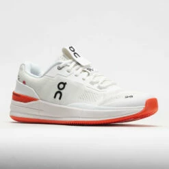 On Running On The Roger Pro Clay Men's White/Flame -Holabird Sports Elegant Shop 117241 5