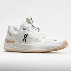 On Running On The Roger Pro Clay Women's White/Savannah -Holabird Sports Elegant Shop 117243 5
