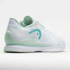 HEAD Sprint Pro 3.5 Women's White/Aqua -Holabird Sports Elegant Shop 117293 6