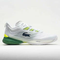 Holabird Sports Elegant Shop 42 Lacoste AG-LT 23 Ultra Women's White/Green/Yellow