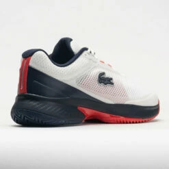 Lacoste Tech Point Men's Off White/Navy Blue -Holabird Sports Elegant Shop 117611 6