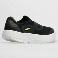 OOFOS OOmg Low Men's Black/White -Holabird Sports Elegant Shop 630897 6
