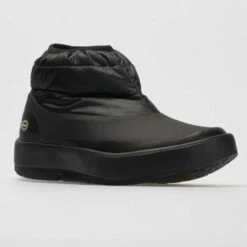 OOFOS Oomg Bootie Women's Black/Black -Holabird Sports Elegant Shop 630955 5