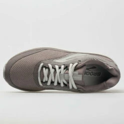 Brooks Addiction Walker Suede Women's Shark/Alloy/Oyster -Holabird Sports Elegant Shop 630971 2
