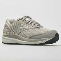 Brooks Addiction Walker Suede Women's Alloy/Oyster/Peach -Holabird Sports Elegant Shop 630972 5