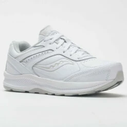 Saucony Echelon Walker 3 Women's White -Holabird Sports Elegant Shop 631085 5