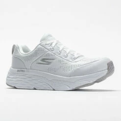 Skechers Max Cushioning Elite Women's White/Silver -Holabird Sports Elegant Shop 631109 5