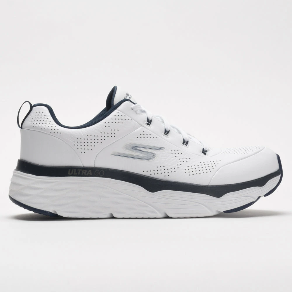 Skechers Max Cushioning Elite Men's White/Navy 3 Skechers Max Cushioning Elite Men's White/Navy