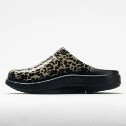 OOFOS OOcloog Limited Women's Black Leopard 9 OOFOS OOcloog Limited Women's Black Leopard -Holabird Sports Elegant Shop 631219 1