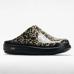 OOFOS OOcloog Limited Women's Black Leopard 12 OOFOS OOcloog Limited Women's Black Leopard -Holabird Sports Elegant Shop 631219 5