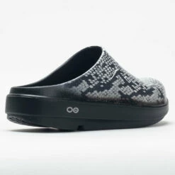 OOFOS OOcloog Limited Women's Black/Snakeskin -Holabird Sports Elegant Shop 631220 6