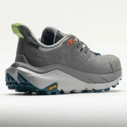 HOKA Kaha 2 Low GTX Men's Sharkskin/Blue Coral -Holabird Sports Elegant Shop 631246 6