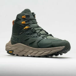 HOKA Anacapa Mid GTX Men's Thyme/Radiant Yellow -Holabird Sports Elegant Shop 631249 5