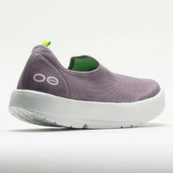 OOFOS OOmg EeZee Women's White/Mauve -Holabird Sports Elegant Shop 631314 6