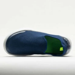 OOFOS OOmg EeZee Women's White/Navy -Holabird Sports Elegant Shop 631315 2