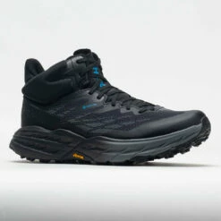 Hoka One One Speedgoat 5 Mid GTX Men's Black/Black -Holabird Sports Elegant Shop 631327 5