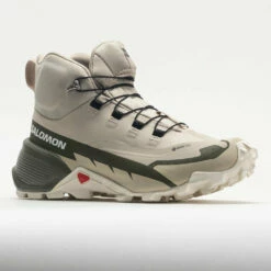 Salomon Cross Hike 2 Mid GTX Women's Feather Grey/Olive Night -Holabird Sports Elegant Shop 631362 5