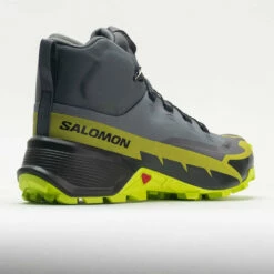 Salomon Cross Hike 2 Mid GTX Men's Quiet Shade/Acid Lime -Holabird Sports Elegant Shop 631364 6