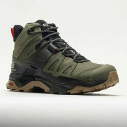 Salomon X Ultra 4 Mid GTX Men's Deep Lichen Green/Peat/Kelp -Holabird Sports Elegant Shop 631495 5