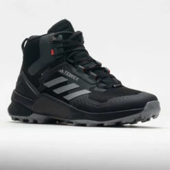 Adidas Terrex Swift R3 Mid GTX Men's Black/Grey/Solar Red -Holabird Sports Elegant Shop 631497 5